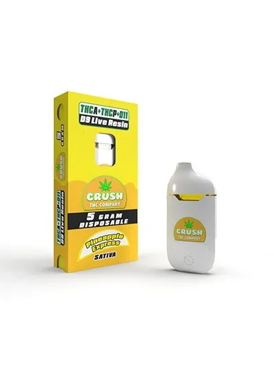 CRUSH THC COMPANY 5 gram disposable Pineapple Express