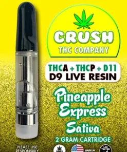 CRUSH THC COMPANY 2g Cartridge Pineapple Express