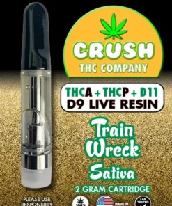 CRUSH THC COMPANY 2g Cartridge Train Wreck