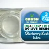 CRUSH THC COMPANY 3G Dab Blueberry Kush | Crush Thc Premium Dab